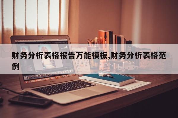 财务分析表格报告万能模板,财务分析表格范例